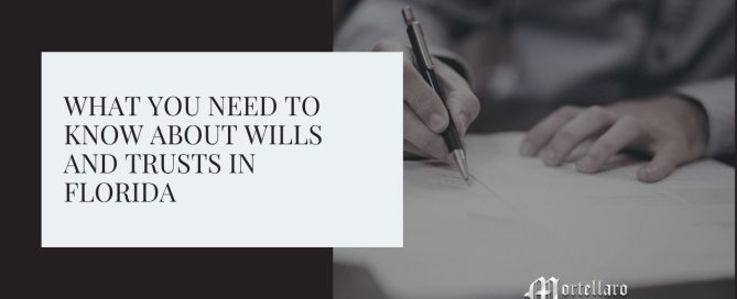 Wills and trusts