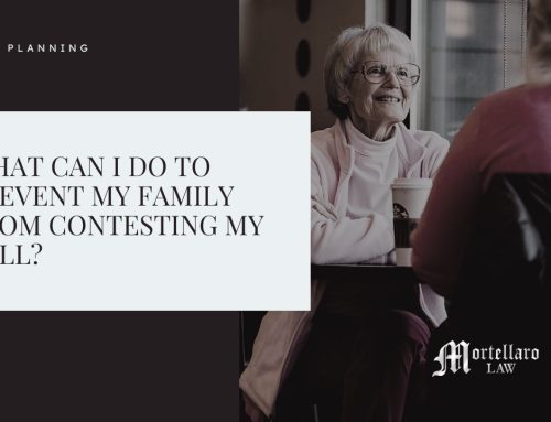 What can I do to prevent my family from contesting my will?